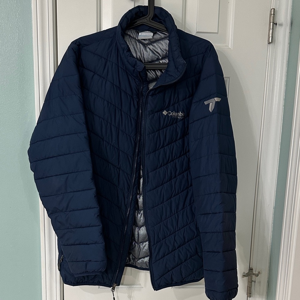 Columbia Men's Navy Puffer Jacket
